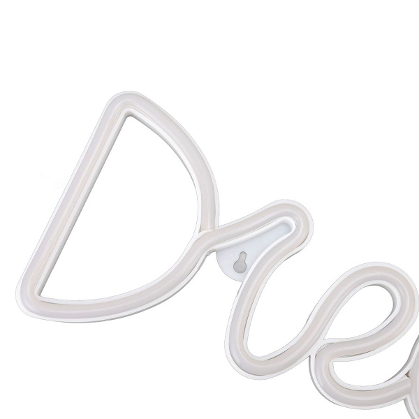 Dröm LED Neonljus Batteridriven USB-driven Neonvägglampa KLB