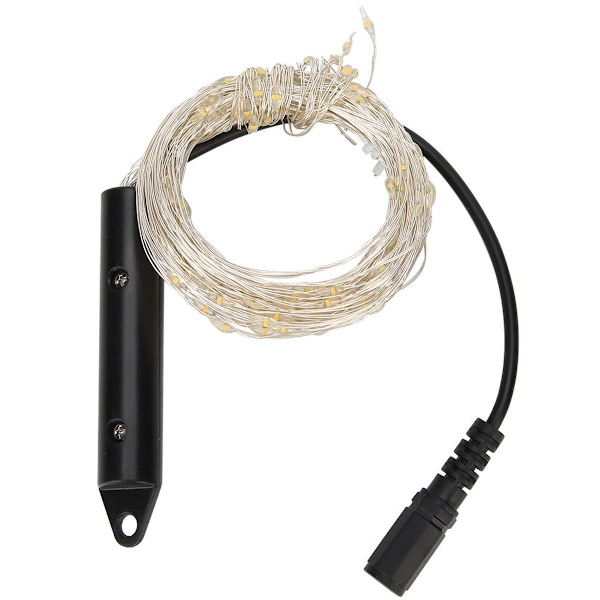 2M 200LED Fe Lys Girlander Fleksibel Kobbertråd for Jul KLB