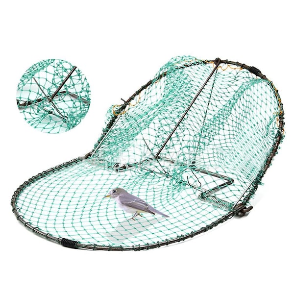 Fågel fälla fångare fågelbo fågeljakt nät duvfågeljakt nät fågelben fälla 30cm