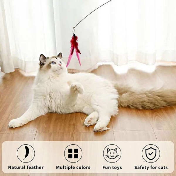 Kattmask Refills Leksak Katt Vinkel Rosa KLB