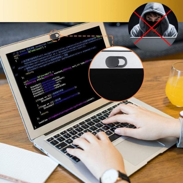 Webcam-skydd för bärbar dator, webcam-skydd (8 st) ultratunt passar Echo Spot