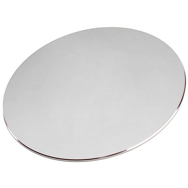 Aluminium Musematte Kontor Tynn Hard Musematte Lær Sølv