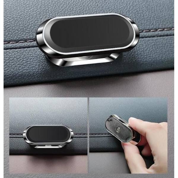 Universal veggmagnet i metall til bilens dashbord