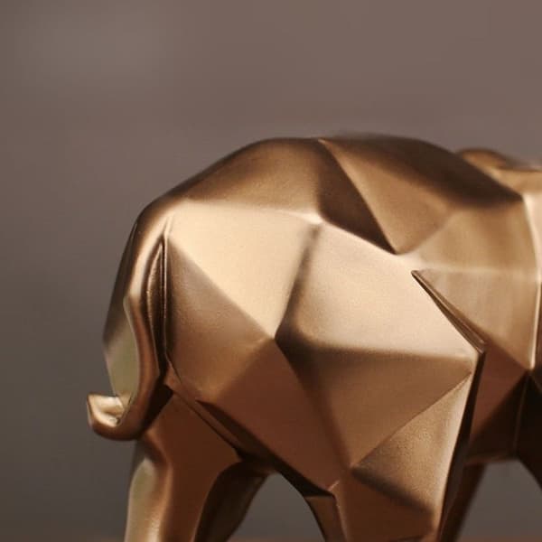 Elefant Skulptur Dyr Hjem Indretning Håndværk