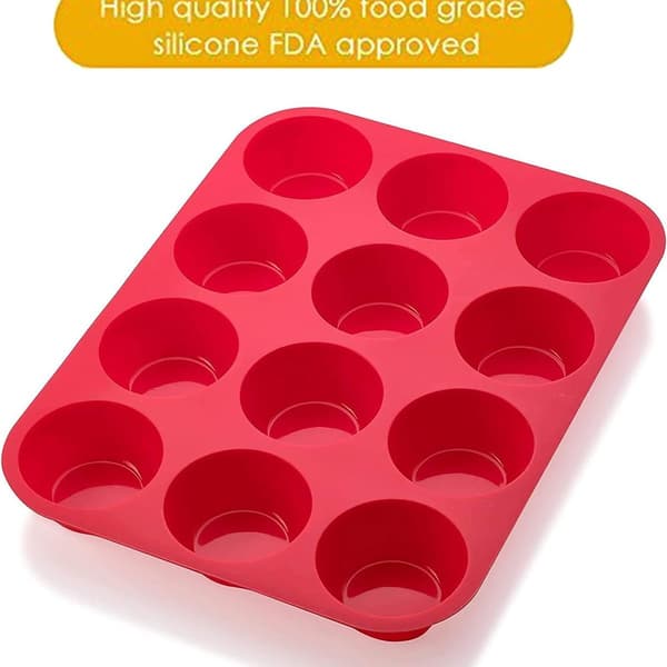 Silikone Muffinform Cupcake Muffin Bageform Silikoneform