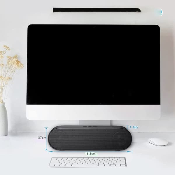 PC-højttaler, USB bærbar computerhøjttaler Mini Soundbar med 3D KLB