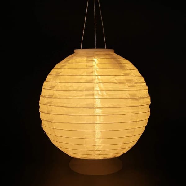 LED-lykta fe-ljus utomhus, solcellsfe-ljus lyktor, 20cm IP55 LED KLB