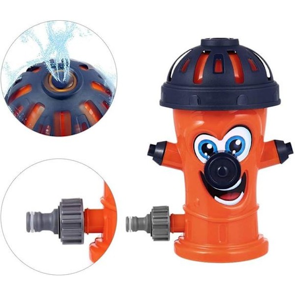Sunshine Smile -suihkutuslelu lapsille, hydranttisuihkutin, vesilelu suihkutin, W