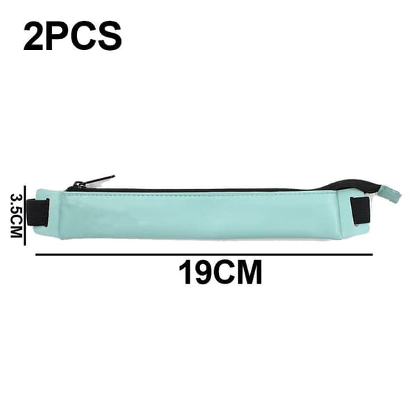 Pennfodral (2-pack) PU-läder Pennfodralhållare Blå