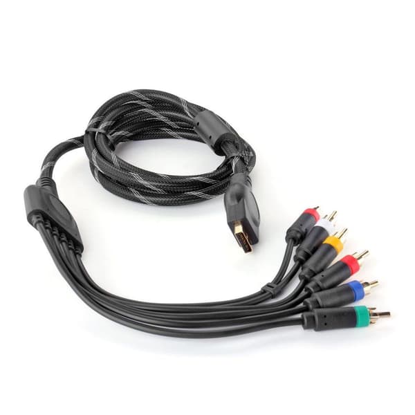 Analog AV multi-out forbindelse til komponentindgange på NTSC-kompatible fjernsyn KLB