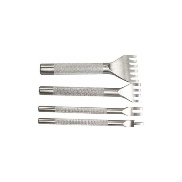 Sett med 4 rustfrie stål slagklør KLB
