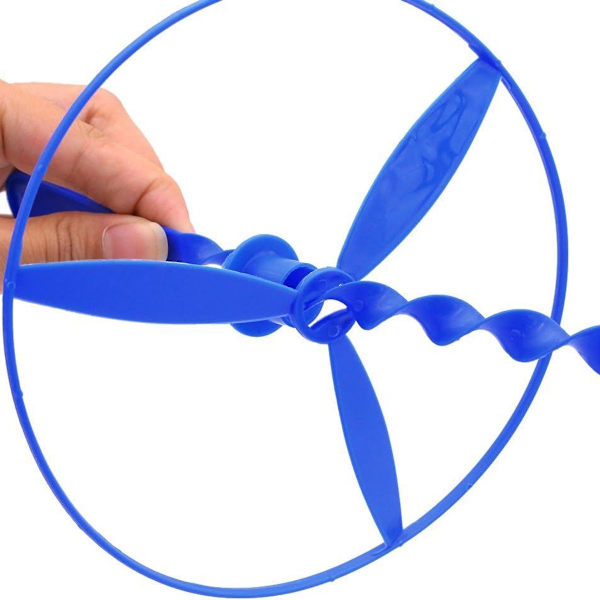 Twisty Pull String Flyvende Underkopper/Helikoptere, 40 stk. KLB