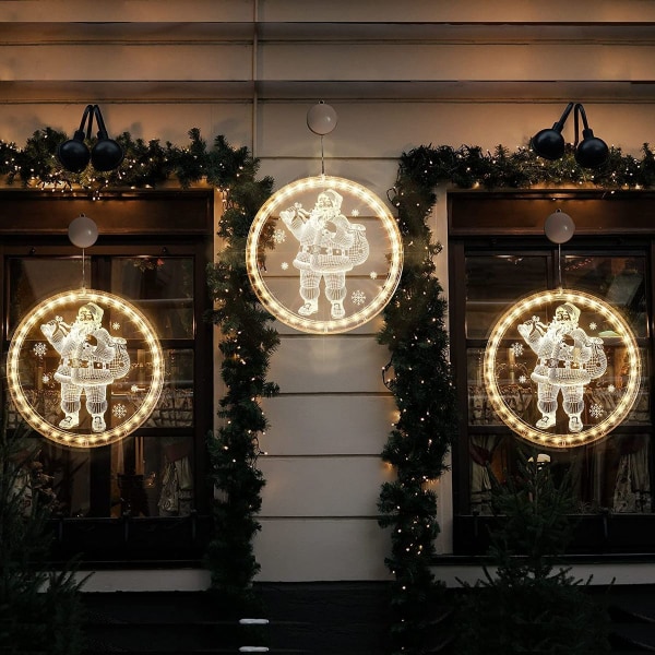 Julfönsterbelysning inomhusnyhet Hängande 3D-lampor KLB