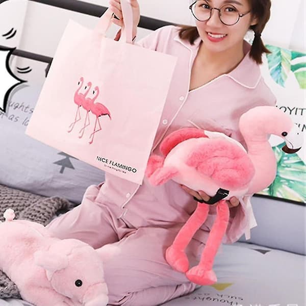 1 stk. Pink Flamingo Tissue Box Etui