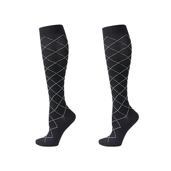 Tryckstrumpor - Sportstrumpor - Utomhus - Knähöga tryckstrumpor L/XL KLB
