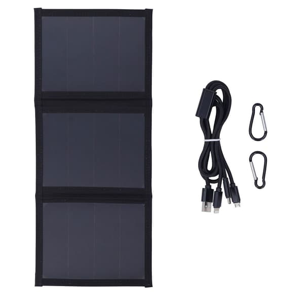 Solpanel Laddare 14W Hög Konverteringseffektivitet Bärbar KLB