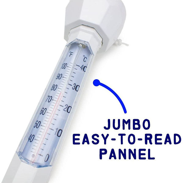Pooltermometer - Analog temperaturvisning -