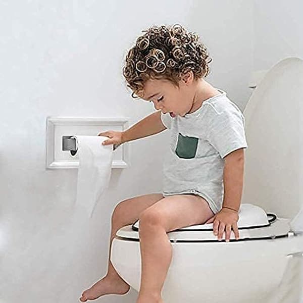 Toiletpapirholder, ikke-borende toiletpapirholder, rustfrit stål