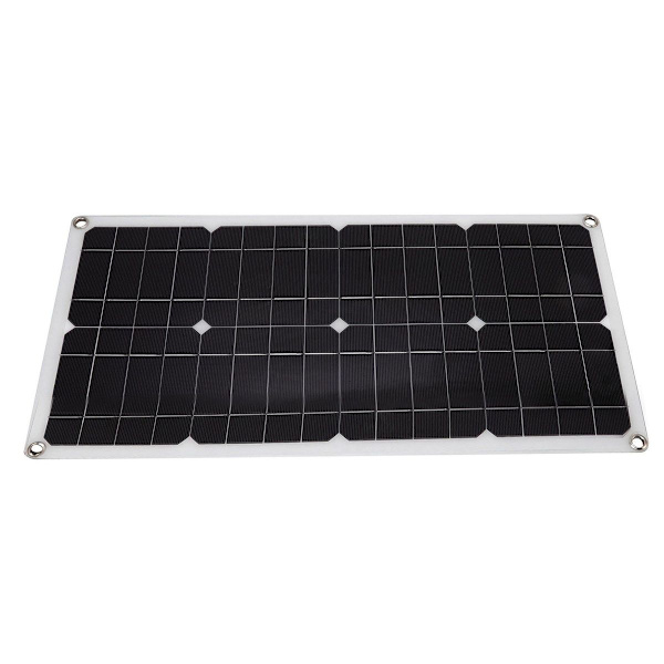 35W Solpanel Bærbar USB Solpaneloplader med KLB