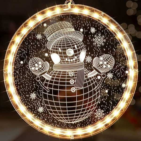 Julevinduelys Indendørs nyhed hængende 3D-lys KLB