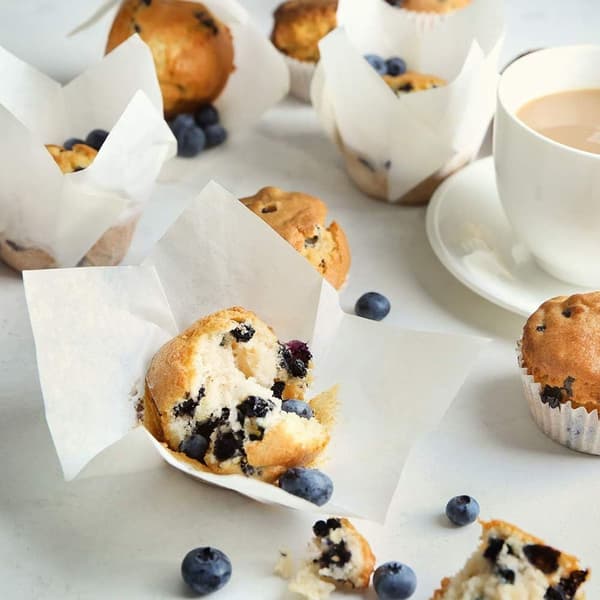 150 stk muffinsformer papir tulipanform bakekopper cupcake
