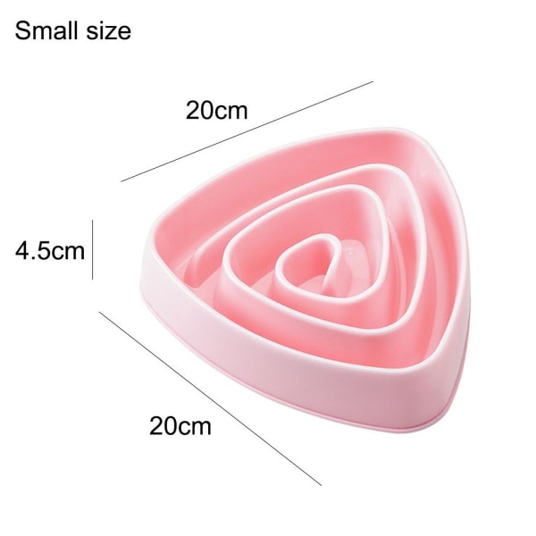 Hundeskåle Langsom Foder Ingen Chock Foderskål Pink KLB