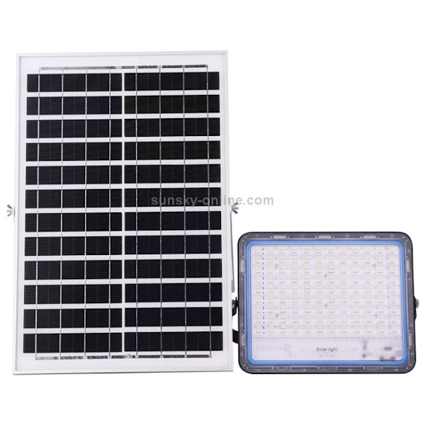 300W SMD 2835 216 LED Solcelle Flomlys med Fjernkontroll