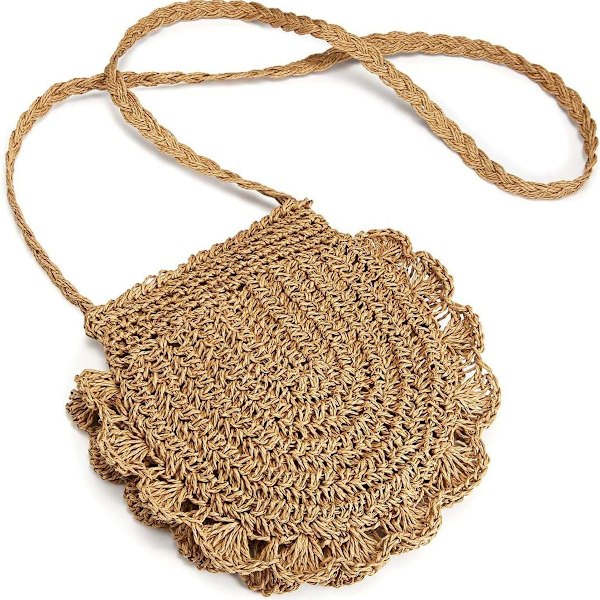 Retro Skov Svampehoved L ssy Halm Messenger Strandtaske