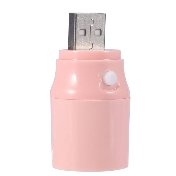 5V 1W långvarig plast mini USB LED-lampa för studier KLB