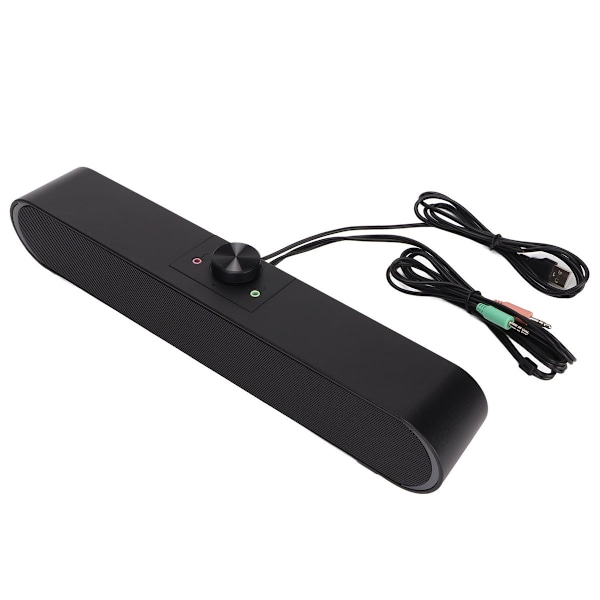 Trådbunden PC Soundbar Subwoofer, USB-driven, Justerbar volym KLB
