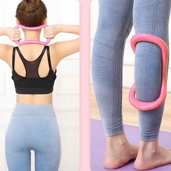 Yogaring, modstandstræning, Pilates ring, yogaudstyr, fuld krop