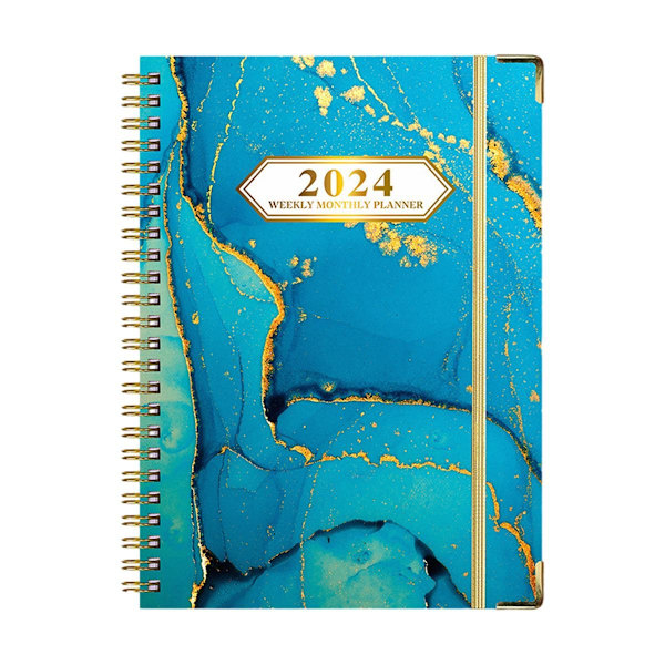 2024 avtalekalender - ukentlig planlegger 2024, 2024 daglig planlegger, fleksibel So style3 KLB