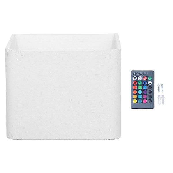 RGB LED væglampe, dæmpbar, 3W, 280lm, fjernbetjening KLB