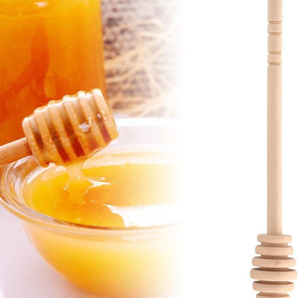 Honning omrøringsstav, bærbar mini marmelade honningske marmeladeglas