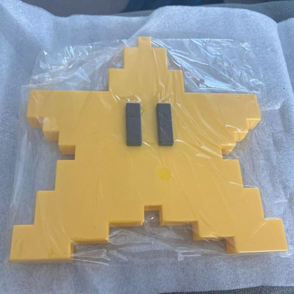 Super Mario figur stjerne julestjerne dekoration træ dekoration KLB