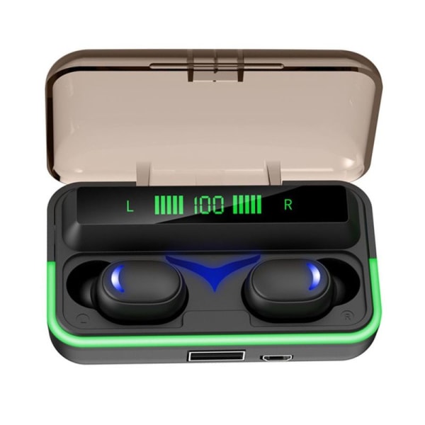 Bluetooth-hodetelefoner, ekte trådløse ørepropper, berøringskontroll med