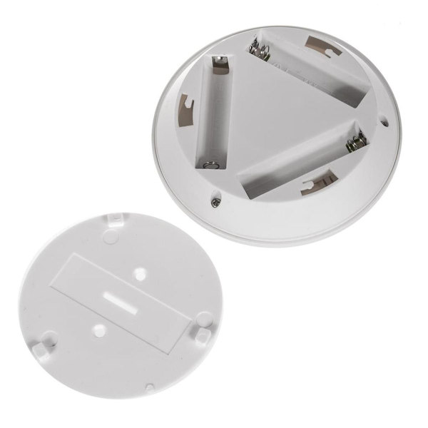 Lights4fun set med 4 LED-tryckljus under skåpsbelysning varmvit med KLB