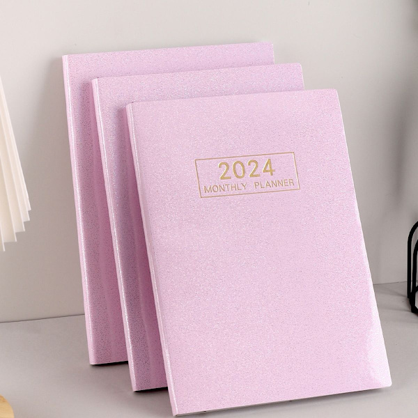 2024 Aftalekalender - Ugentlig Planlægger 2024, 2024 Daglig Planlægger, Glitter Style4 KLB