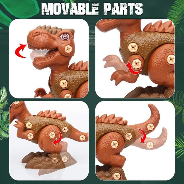 Pura dinosauruslelu lapsille, rakennuslelu KLB