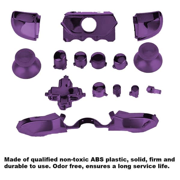 Volltasten Kits til Xbox One / Elite-controller (3,5mm lilla KLB