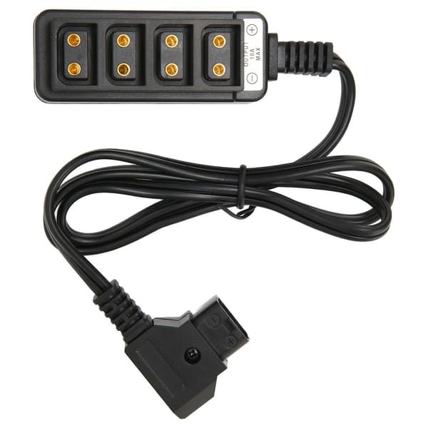 D-Tap han til 4-port D-Tap hun splitter strømkabel D KLB