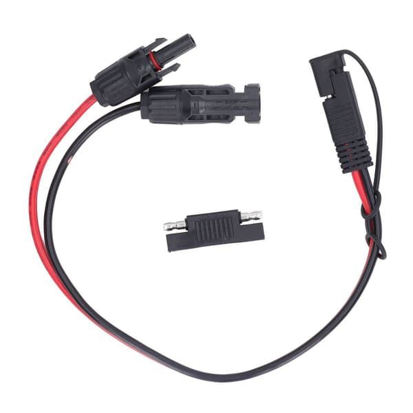 Solpanelanslutningskabel, 12 AWG, PVC, koppar, solpanel till KLB