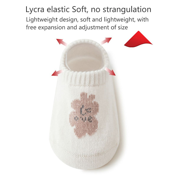 Baby Cotton Grip Socke Winter Warm Thick Non Slip Toddler Boy Girls Cre Kombi 4 KLB