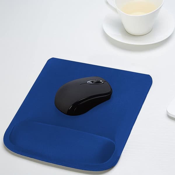 Ergonomisk Gaming Office Mouse Pad Mouse Pad med Pad Blå