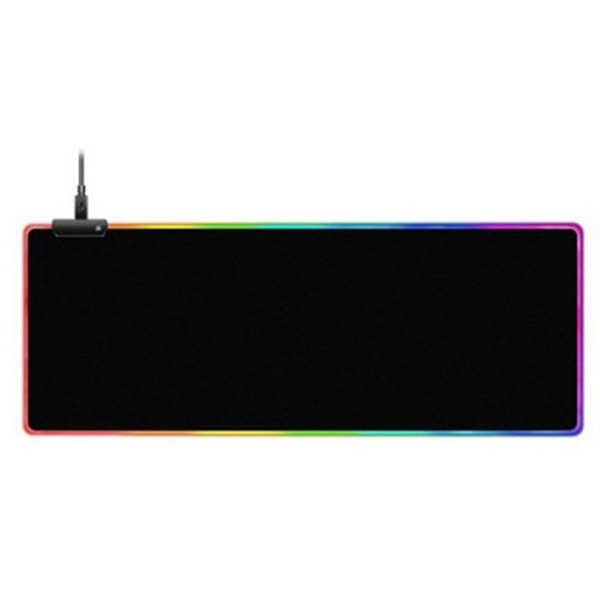 RGB Gaming Musematte, XXL, 800*300mm, Myk LED Musematte