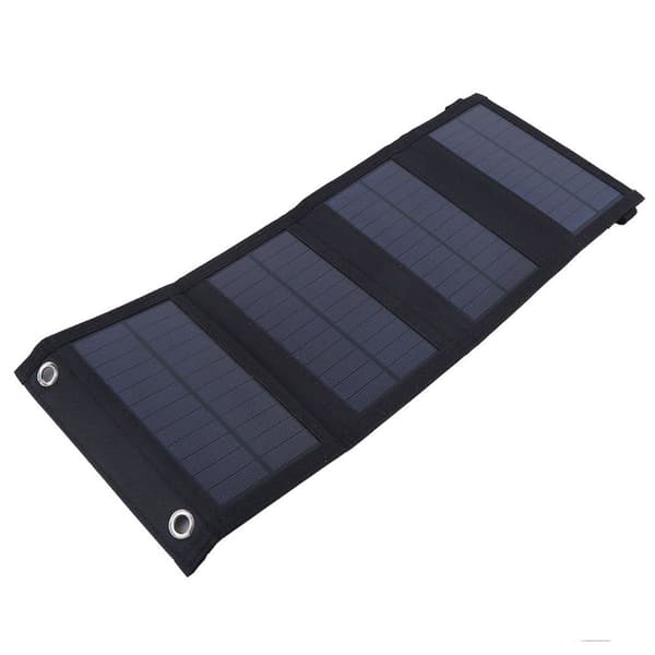 10W 5,5V bærbar solcellepanel sammenleggbart ladeplate for KLB