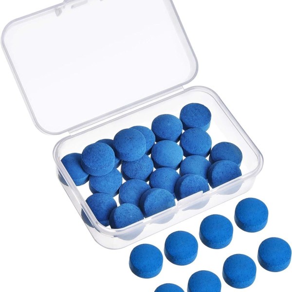 Cue Tips Billard Pool Kø Replacering Tips Blå Pool Køer KLB