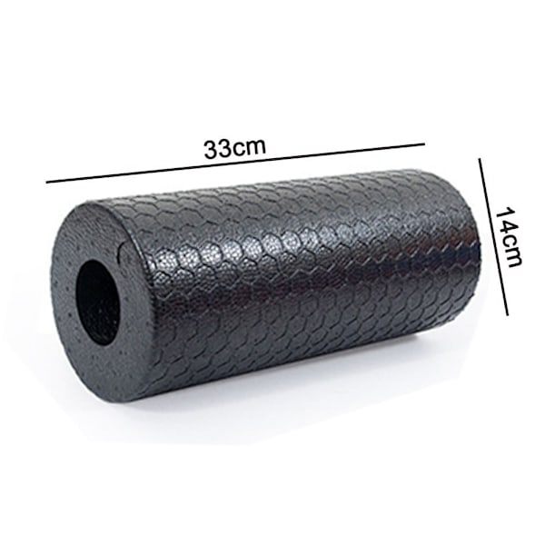 Standard skumrulle. Original massasjerulle for fasciatopplæring. Svart