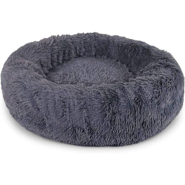 Hundeseng, katteseng, rund donut sofa til små hunde, kattepudde, KLB