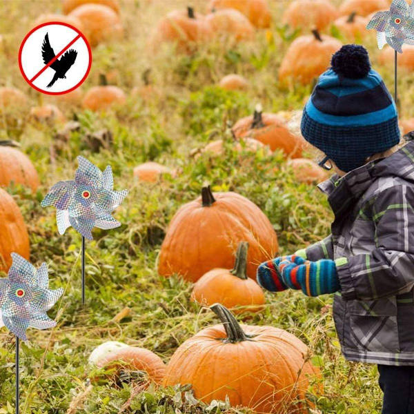 Vindkvarn Orchard Fågelavvisande Repellera Fåglar Reflekterande Fågelavvisande till KLB